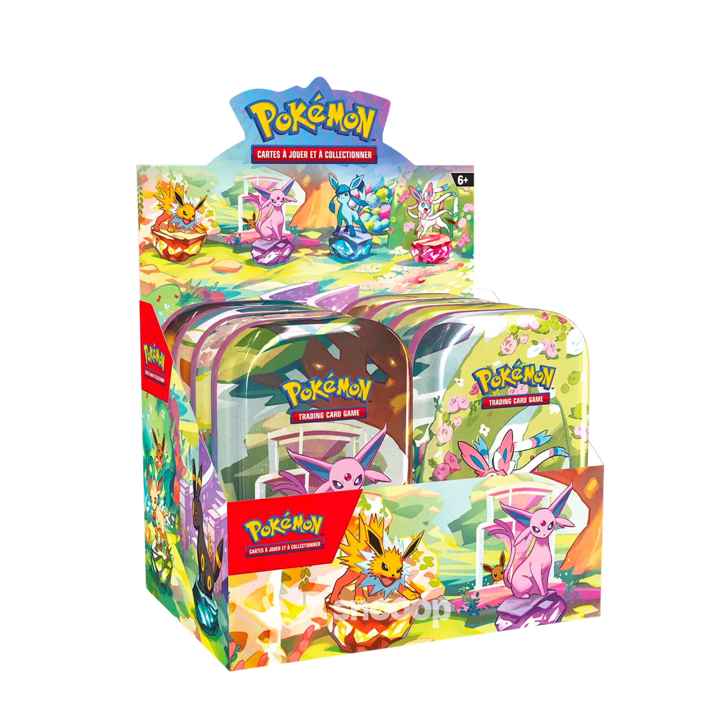 Display (8 mini tins) | Pokémon | Ecarlate et Violet | Évolutions prismatiques (EV8.5) | 🇫🇷