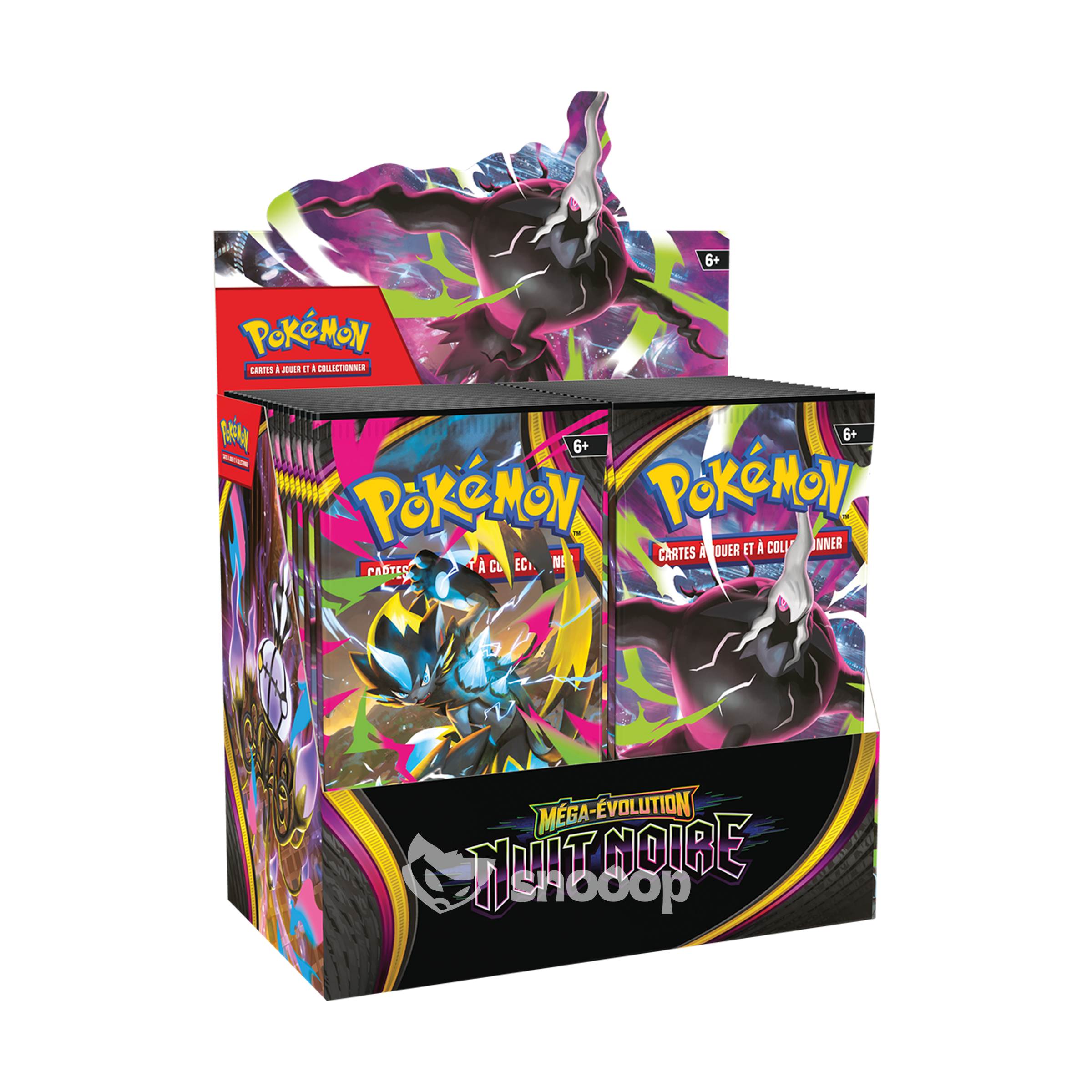 Précommande Display (36 boosters) | Pokémon | Méga Évolution | Nuit Noire (ME05) | 🇫🇷
