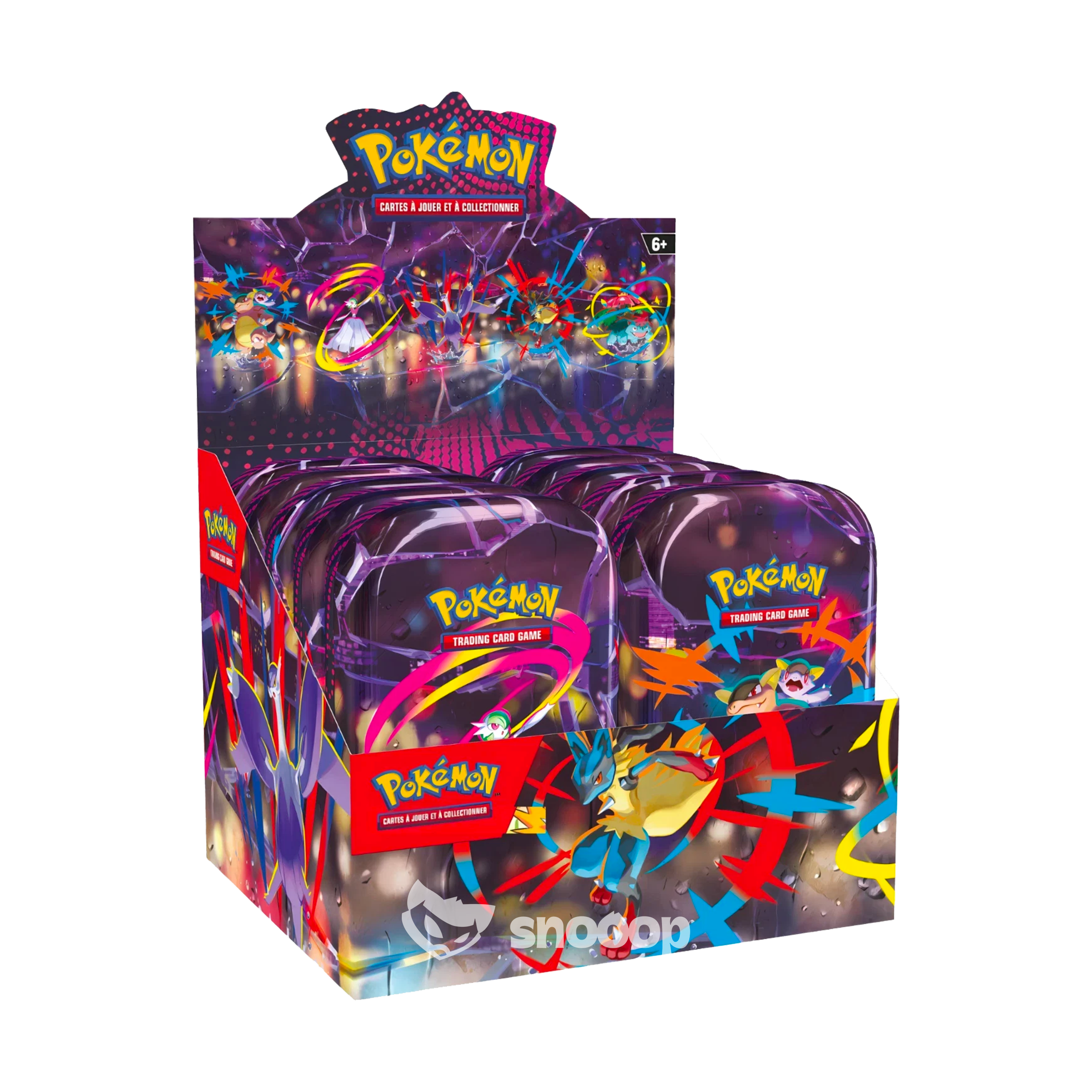 Display (10 Mini Tins) | PokĂ©mon | MĂ©ga Ăvolution | MĂ©ga Ăvolution de Base (ME01) | đ«đ·