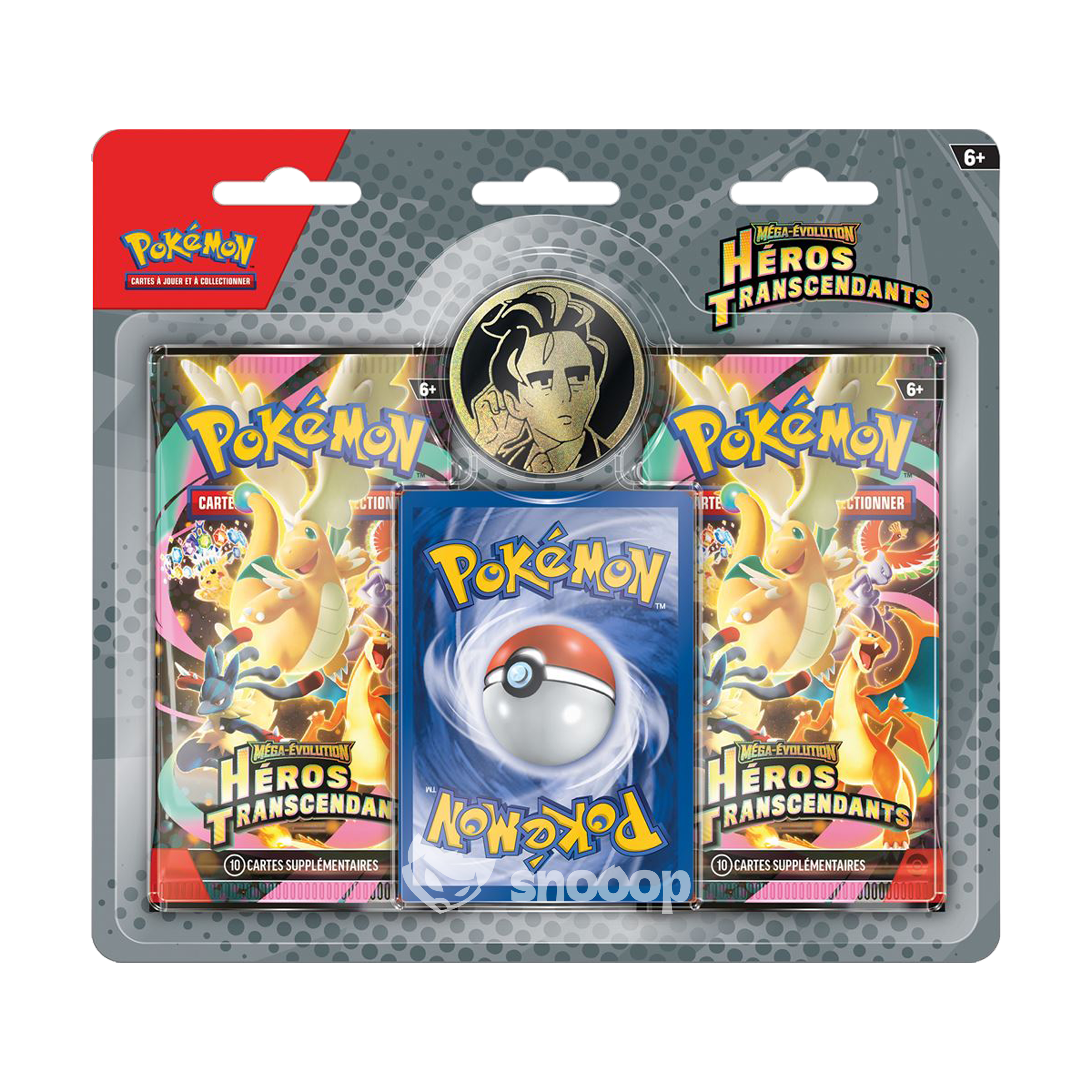 Pack de 2 boosters | Pokémon | Méga Évolution Héros Transcendants | ME2.5 | 🇫🇷