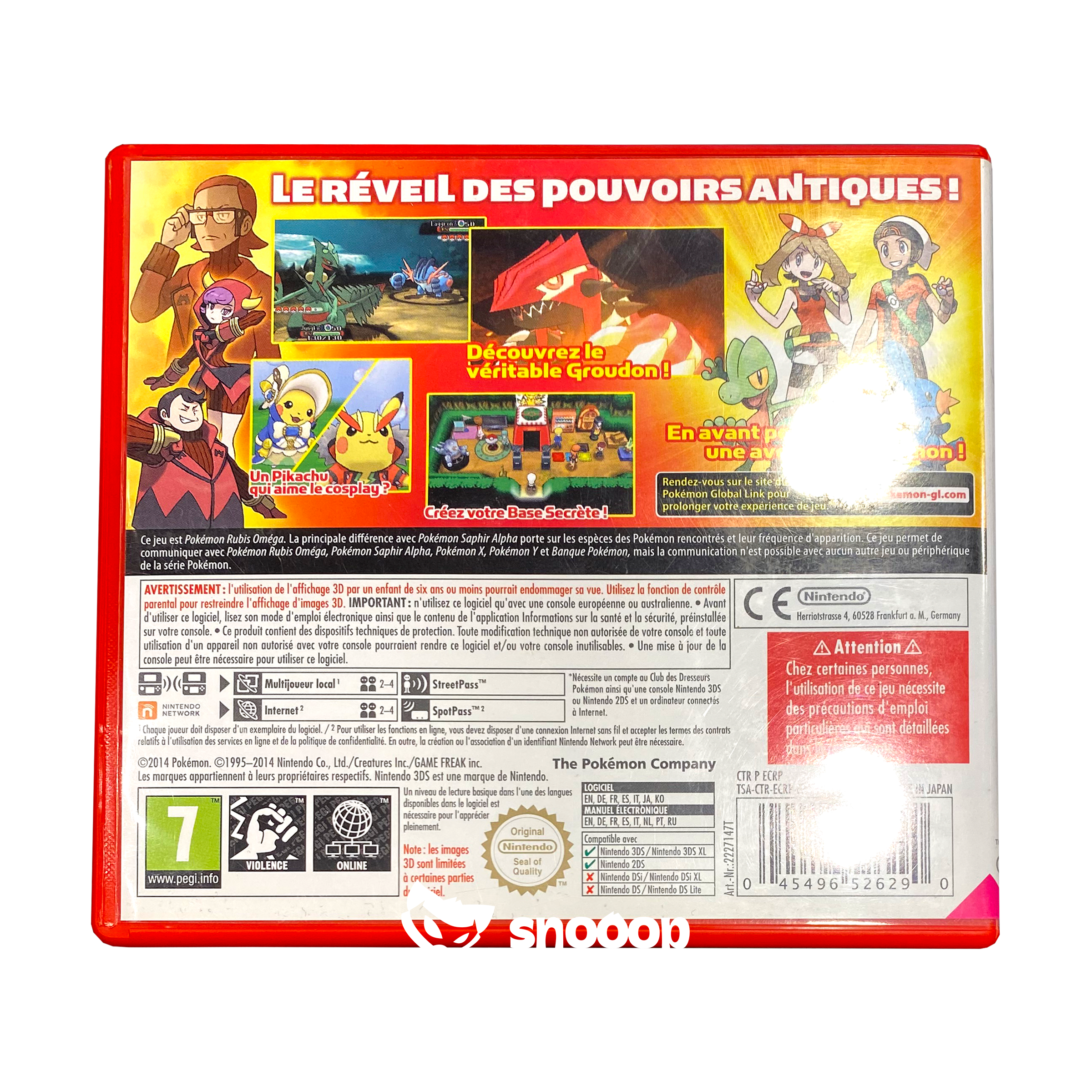 Nintendo 3DS | Pokémon | Rubis Omega | 🇫🇷