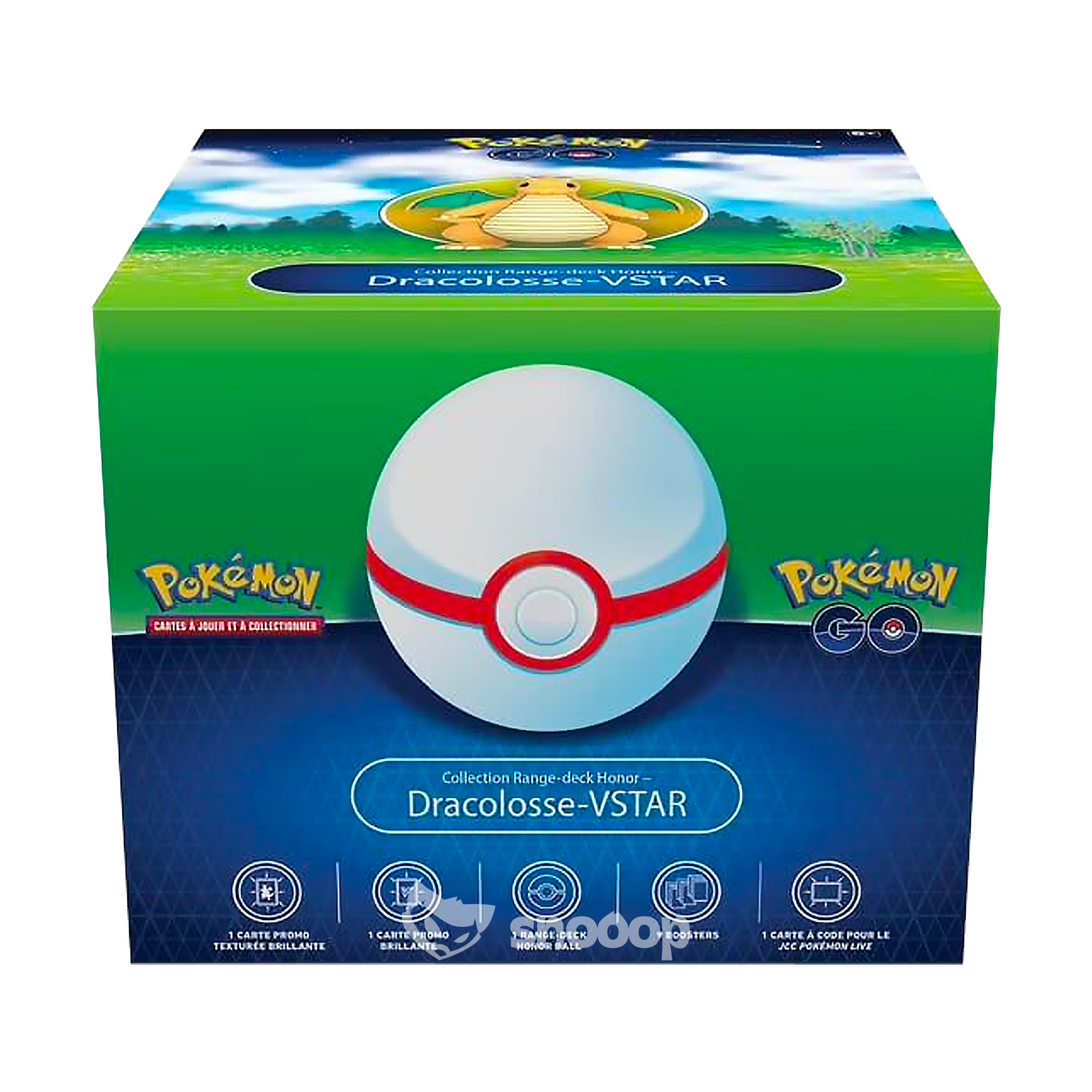 Coffret | Pokémon | Épée et Bouclier | Pokémon GO (EB10.5) | Dracolosse Vstar | 🇫🇷