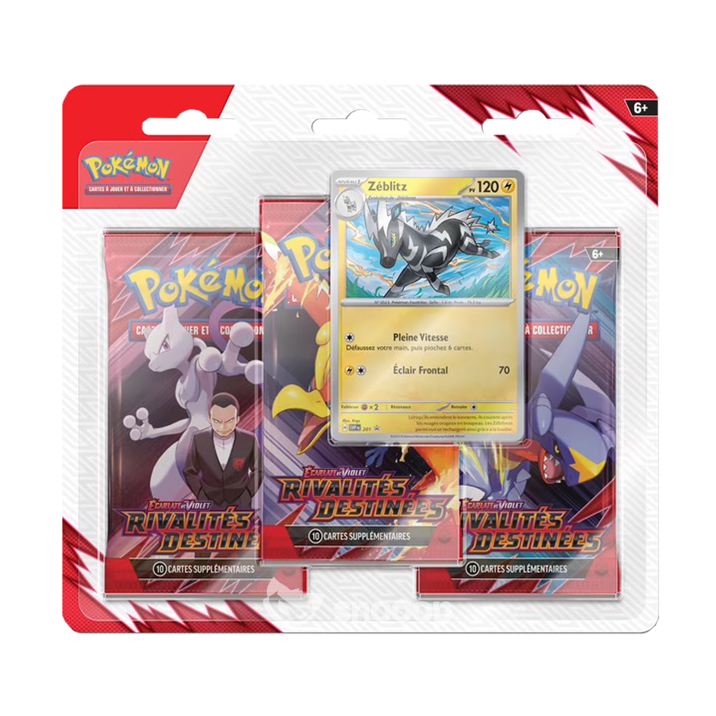 Tripack | Pokémon | Écarlate et Violet | Rivalités Destinées (EV10) | 🇫🇷