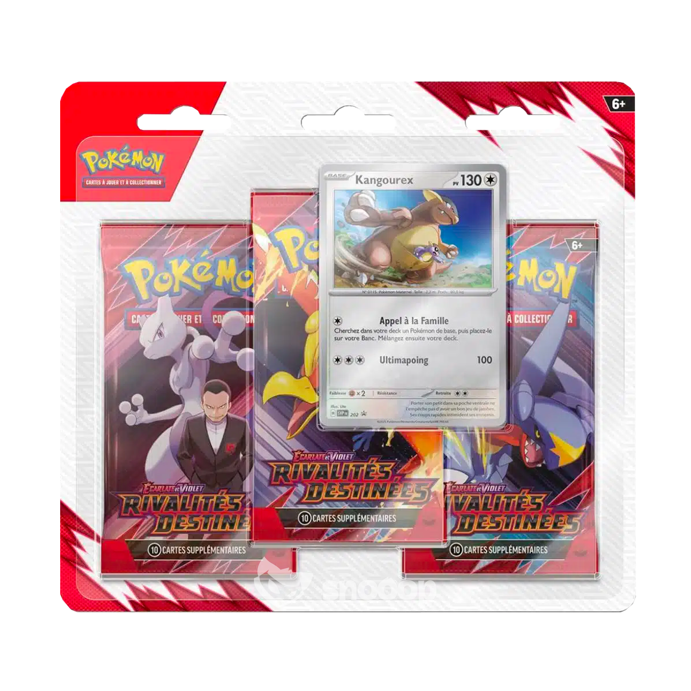 Tripack | Pokémon | Écarlate et Violet | Rivalités Destinées (EV10) | 🇫🇷