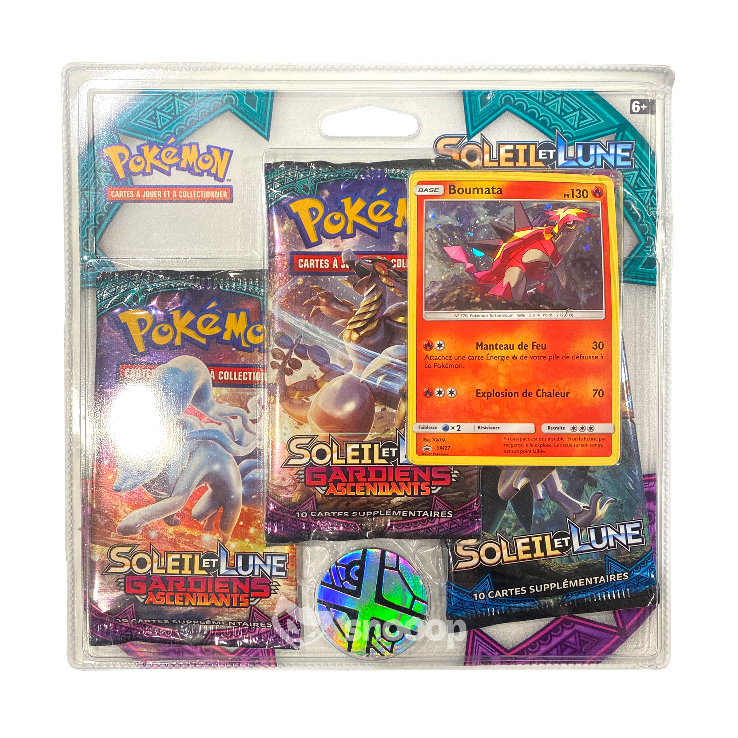 Tripack | Pokémon | Soleil & Lune | Gardiens Ascendants (SL02) | Boumata | 🇫🇷