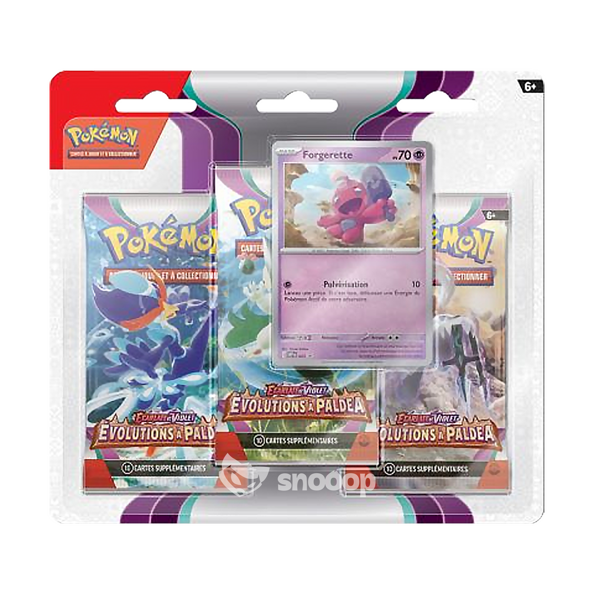 Tripack | Pokémon | Écarlate et Violet | Évolutions a Paldea (EV02 Tripack | Pokémon | Écarlate et Violet | Évolutions a Paldea (EV02
