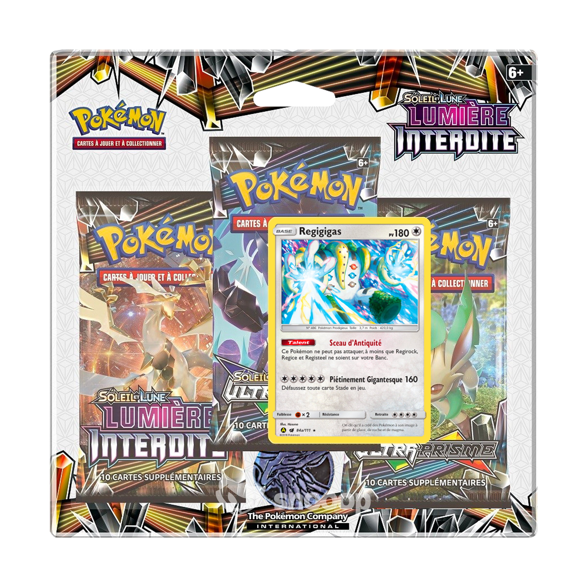 Tripack | Pokémon | Soleil & Lune | Ombres Ardentes (SL03) et Lumière Interdite (SL06) | 🇫🇷