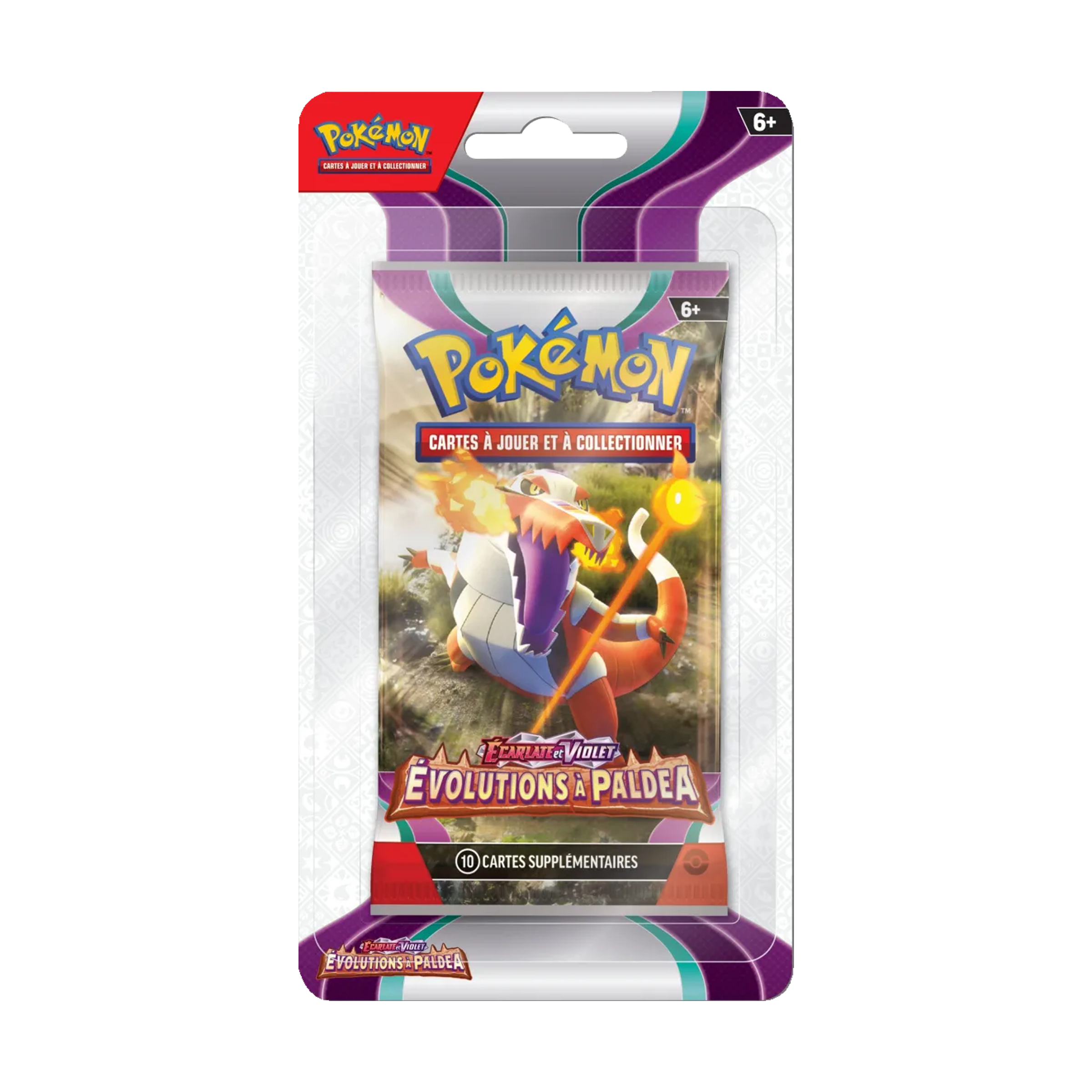 Booster sous blister | Pokémon | Écarlate et Violet | Évolution à Paldea (EV02) | 🇫🇷