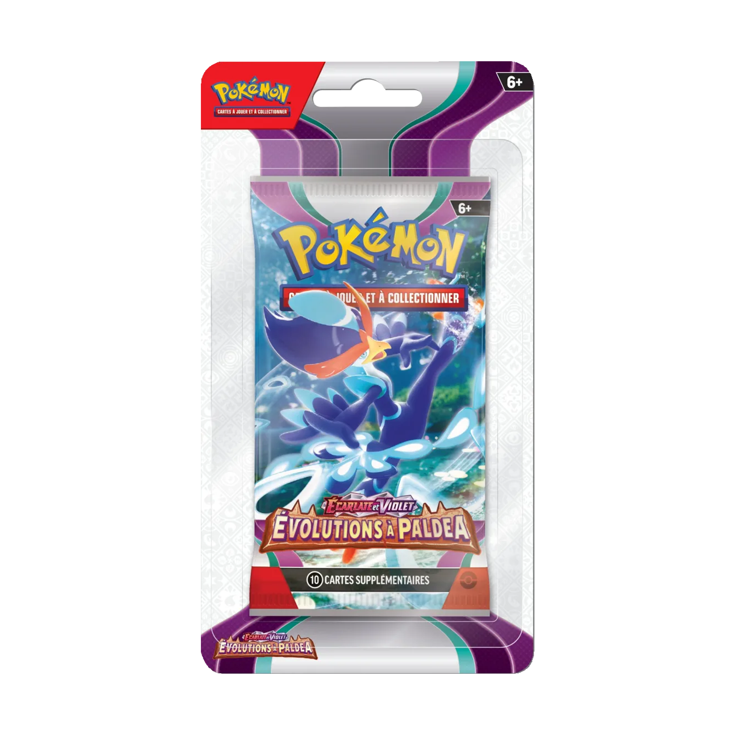 Booster sous blister | Pokémon | Écarlate et Violet | Évolution à Paldea (EV02) | 🇫🇷