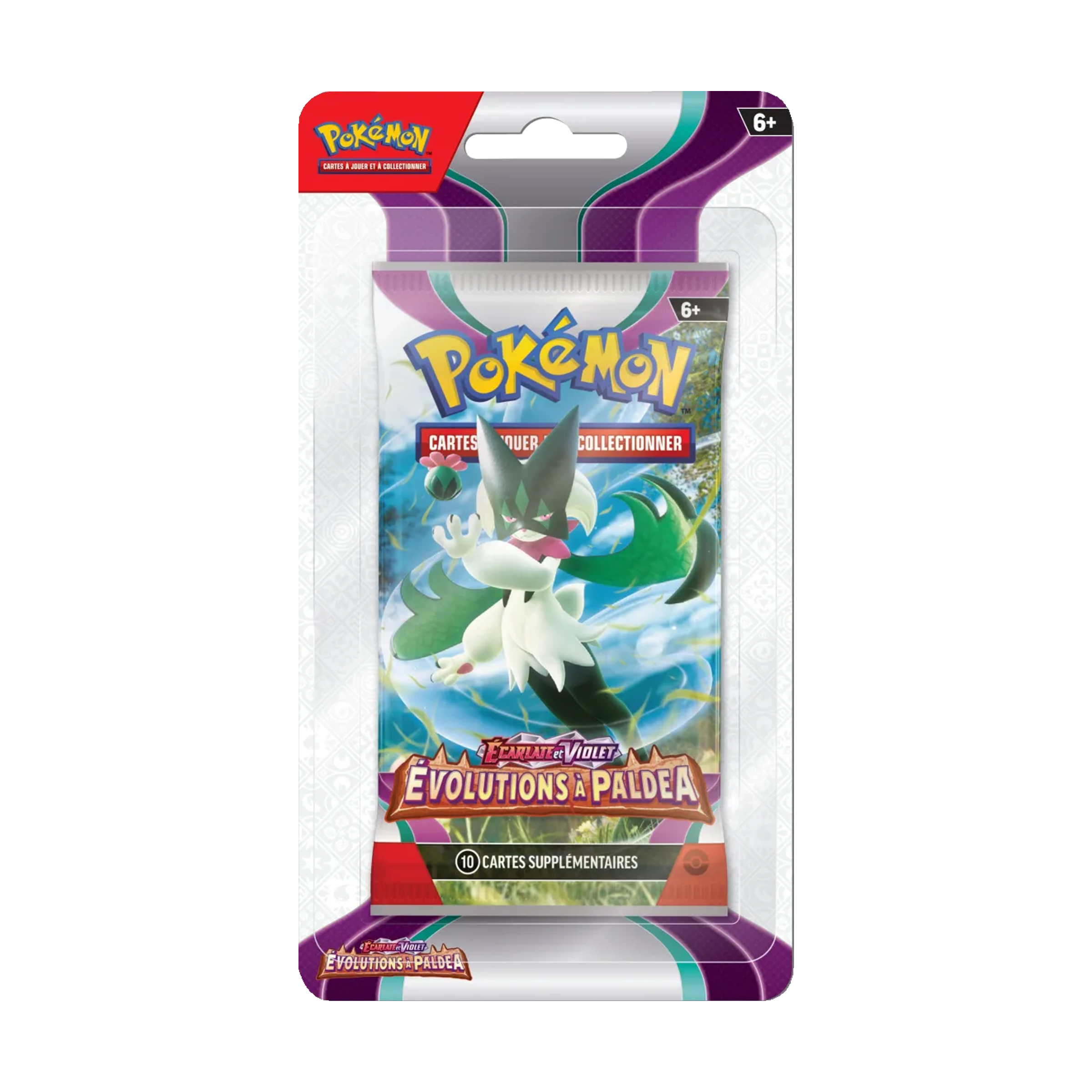 Booster sous blister | Pokémon | Écarlate et Violet | Évolution à Paldea (EV02) | 🇫🇷