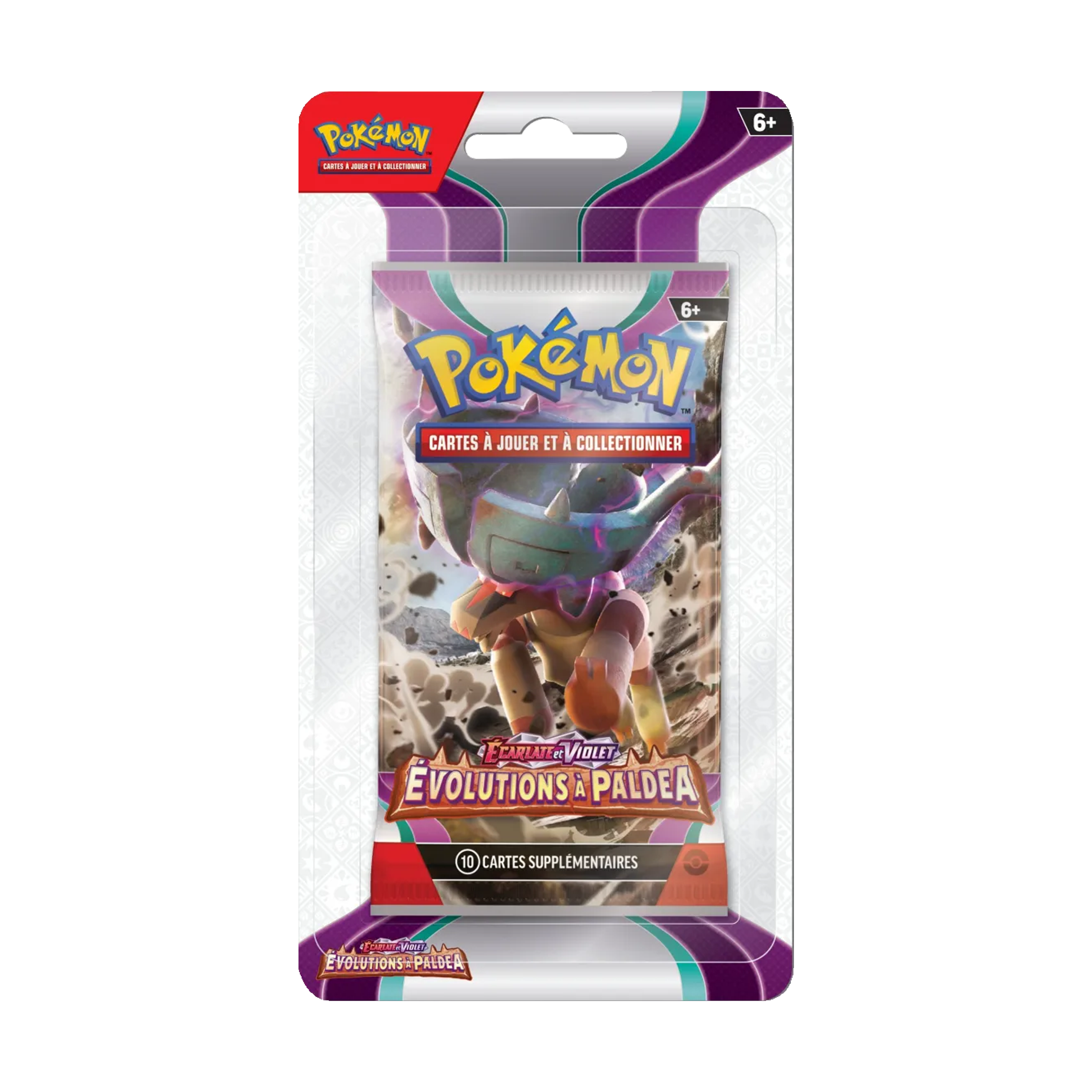 Booster sous blister | Pokémon | Écarlate et Violet | Évolution à Paldea (EV02) | 🇫🇷