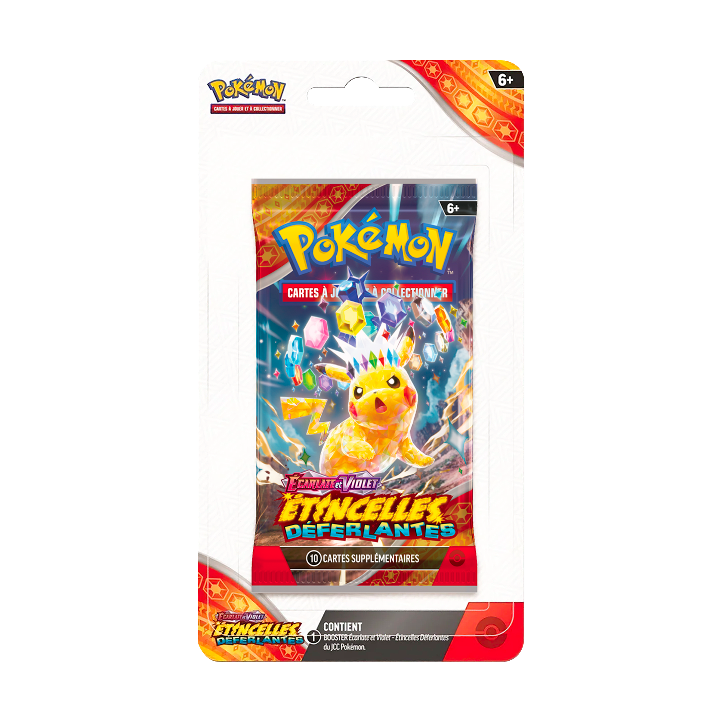 Booster (sous blister) | Pokémon | Écarlate et Violet | Étincelles Déferlantes (EV08) | 🇫🇷