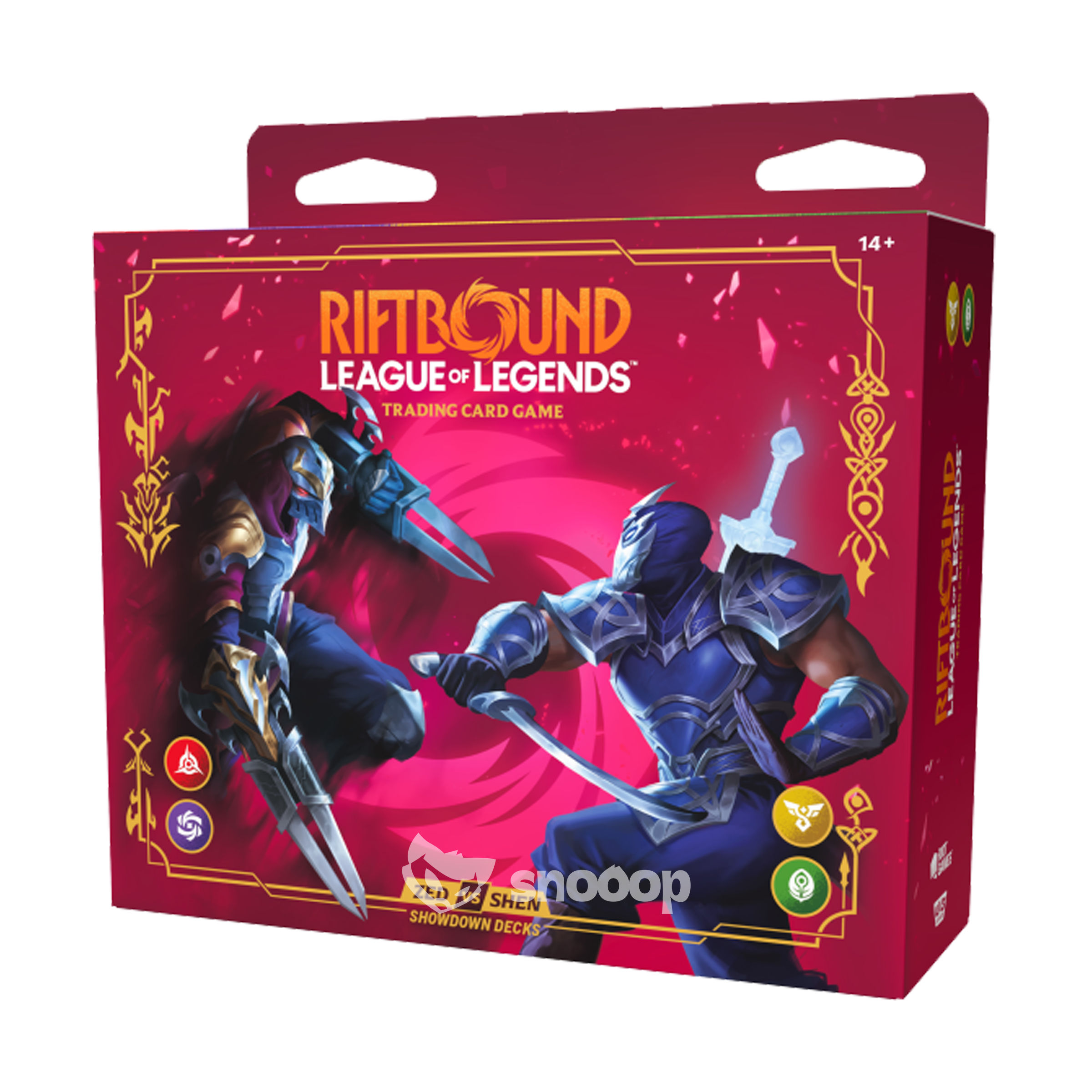 Précommande Champion Deck Showdown 2 Joueurs | Riftbound | Zed VS Shen | 🇬🇧