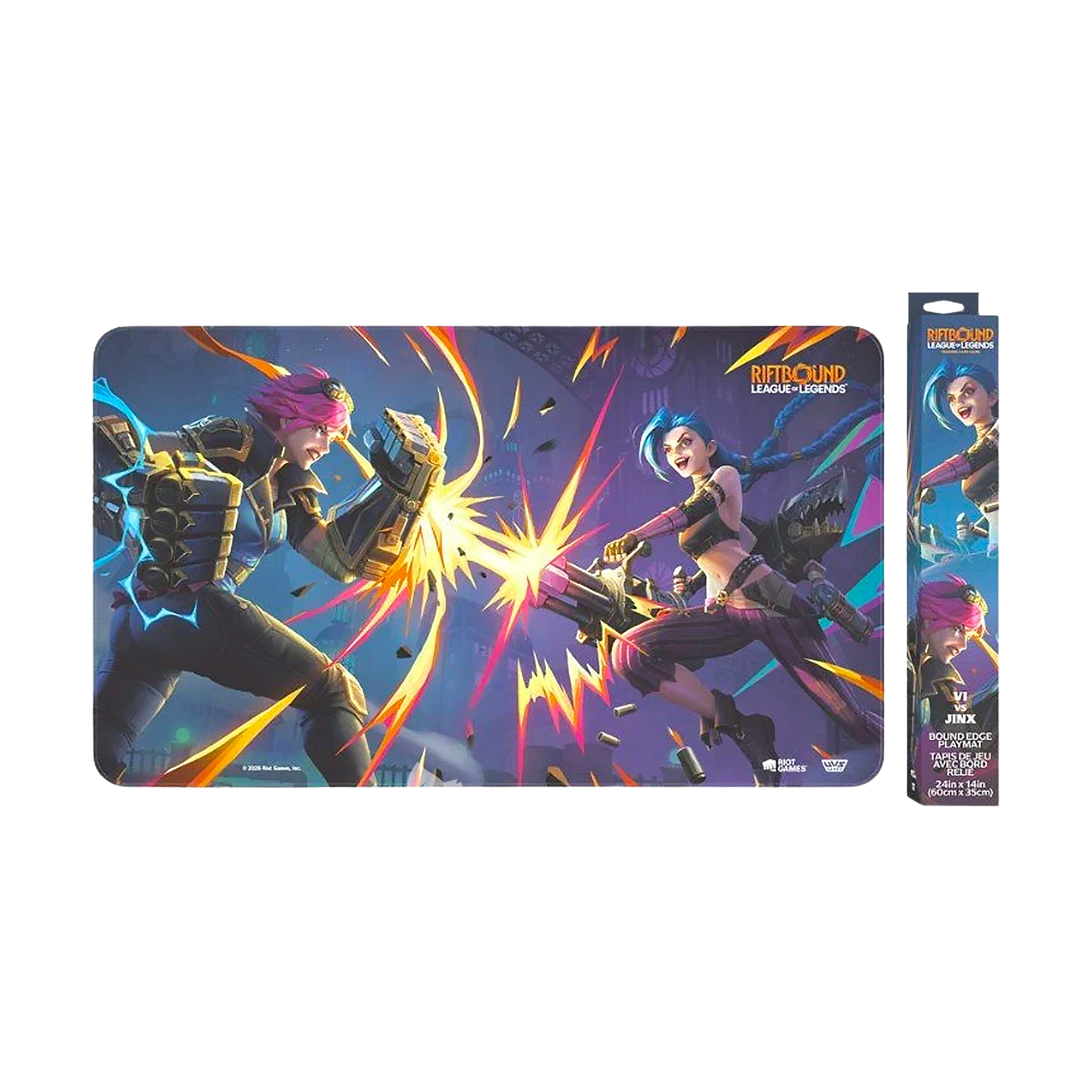 Playmat | Riftbound | Vendetta | Vi vs Jinx