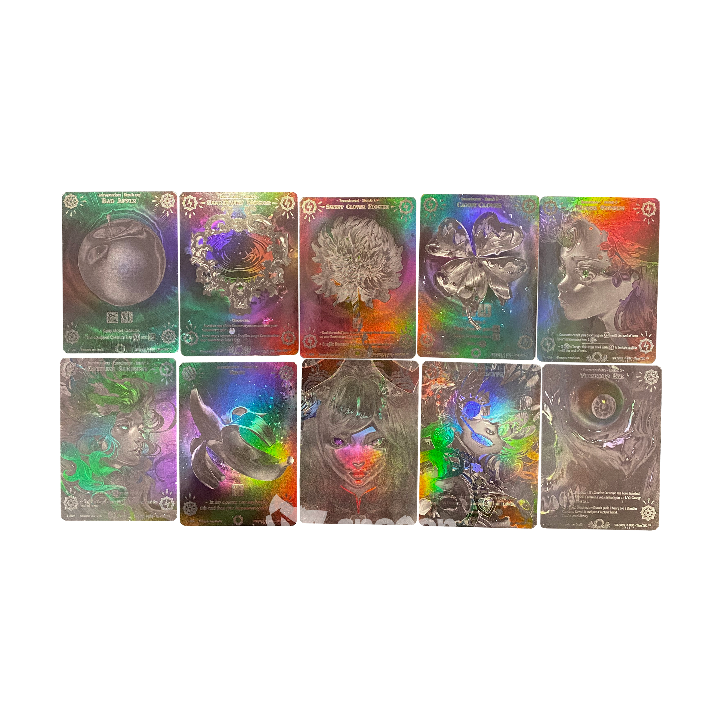 Rise TCG | Precious Pack | Cartes Oil | Set Complet