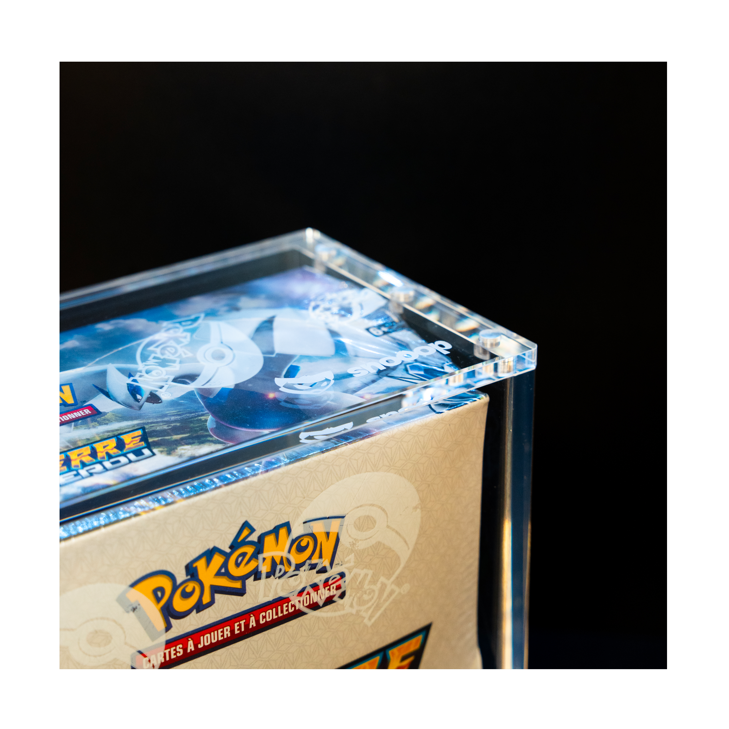 Acrylique | Snooop | Acrylique Aimantée pour Display Pokemon | Transparent 🦝
