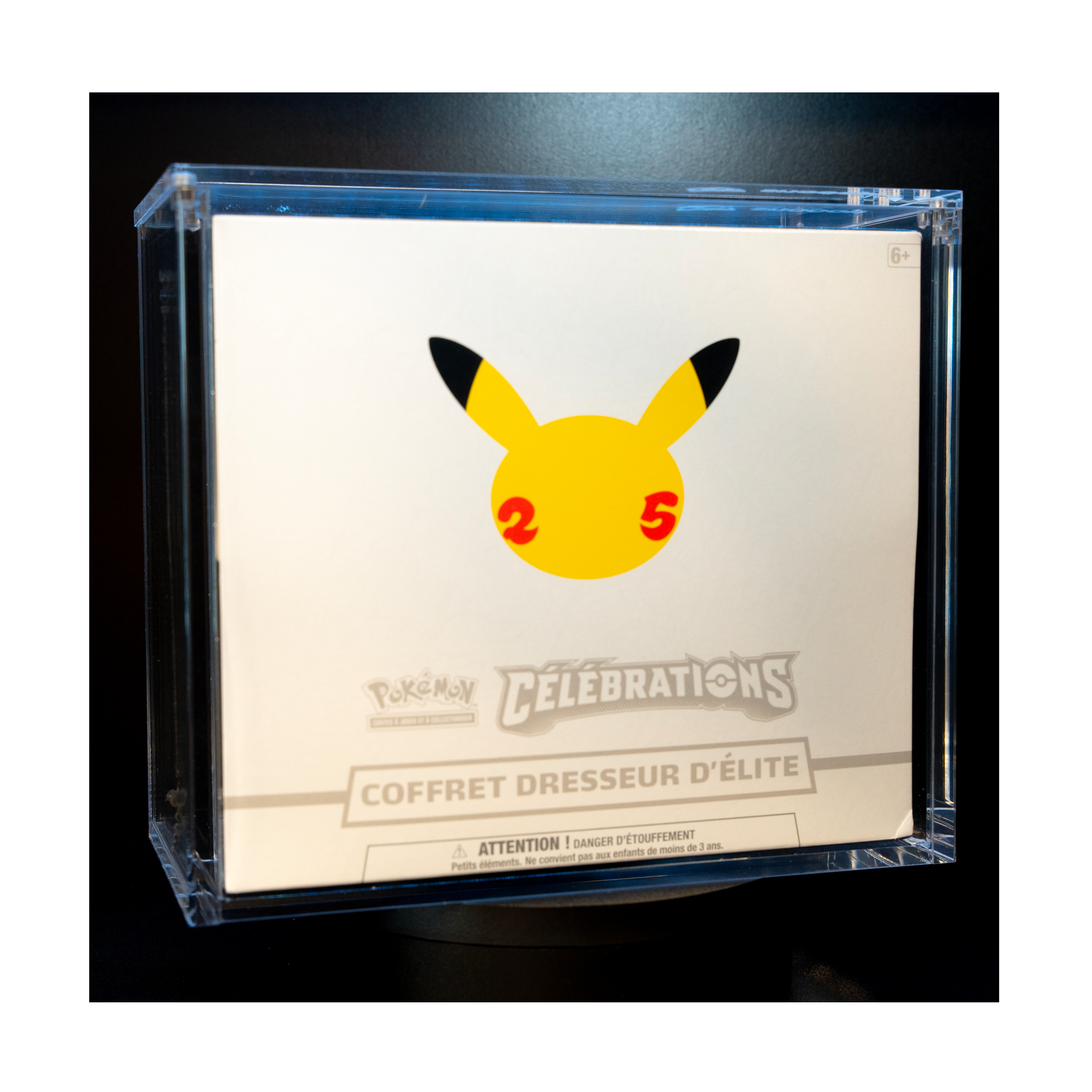 Acrylique | Snooop | Acrylique Aimantée pour Coffret Dresseur d'Elite Pokemon | Transparent 🦝