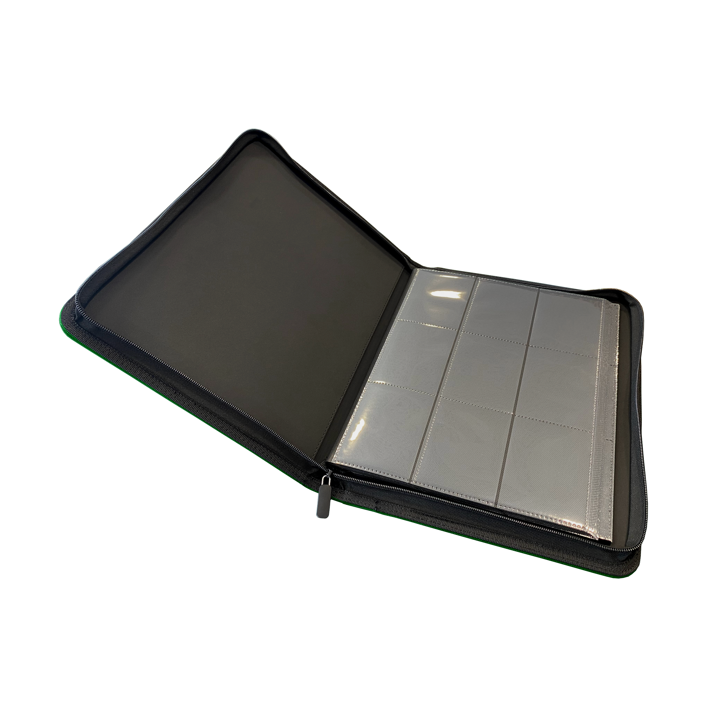 Classeur | Snooop | Zip Binder | 9 Rangements (360 emplacements) | Vert | 🦝
