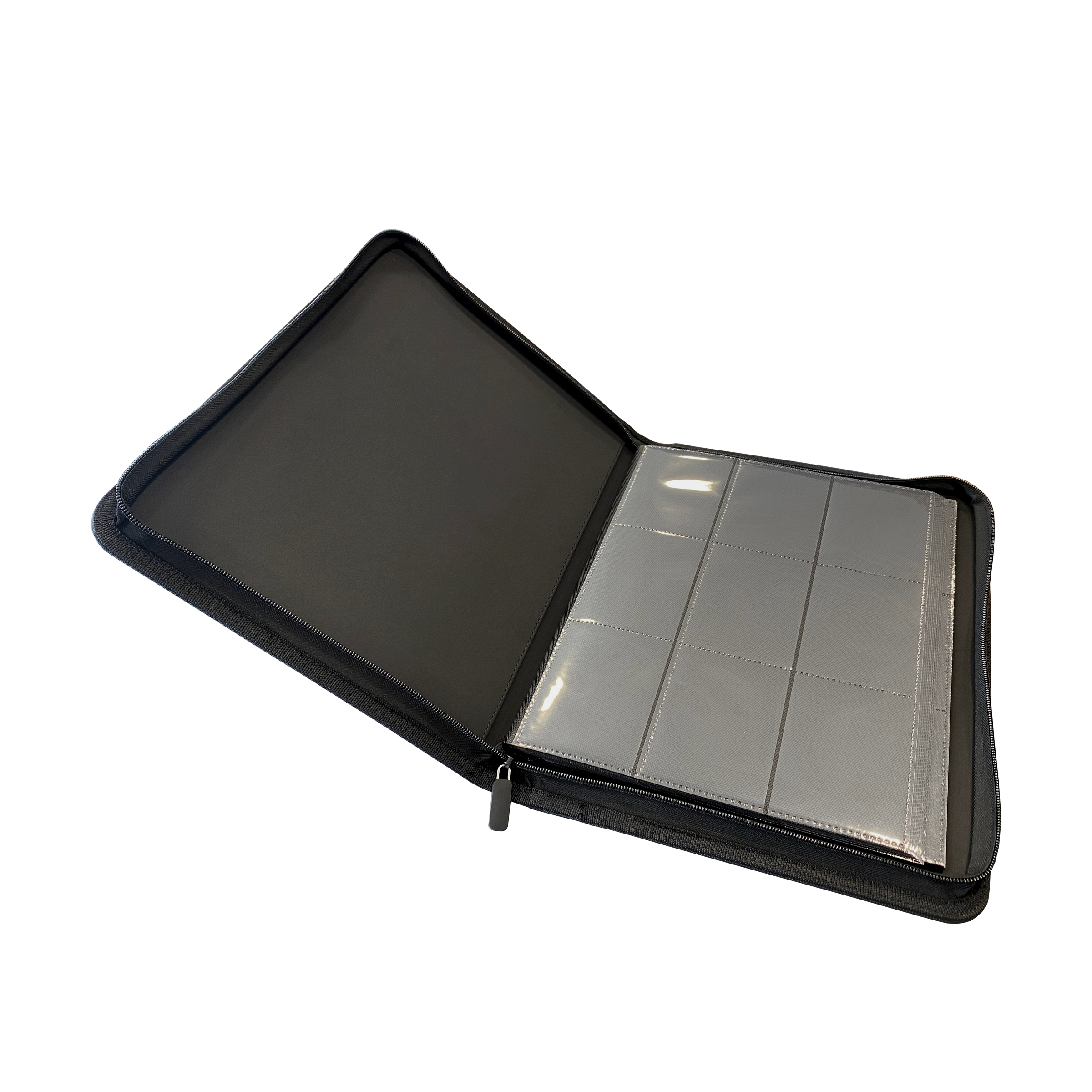 Classeur | Snooop | Zip Binder | 9 Rangements (360 emplacements) | Noir | 🦝