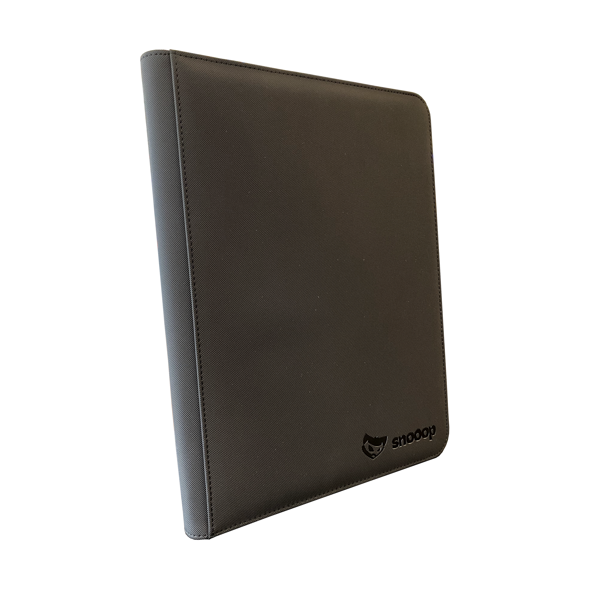 Classeur | Snooop | Zip Binder | 9 Rangements (360 emplacements) | Noir | 🦝