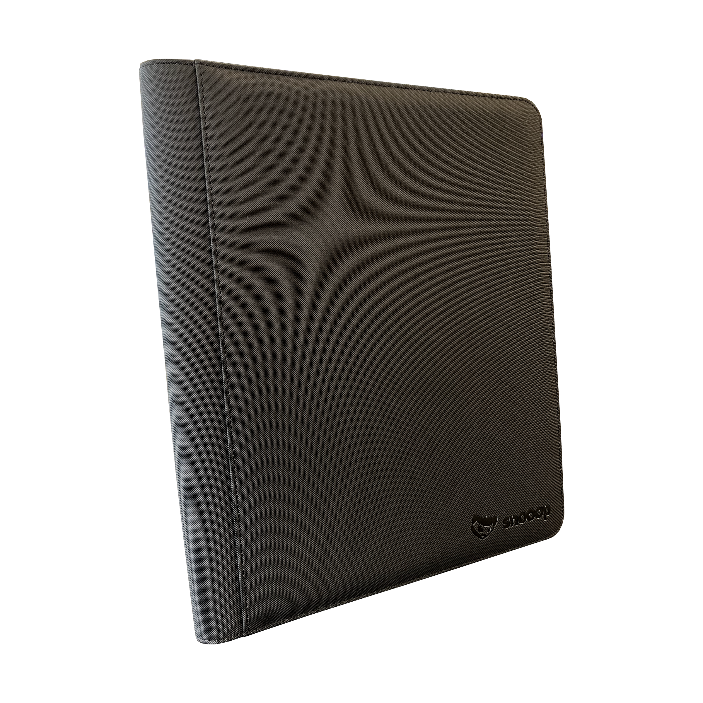 Classeur | Snooop | Zip Toploader Binder | 9 Rangements (126 emplacements) | Noir | 🦝
