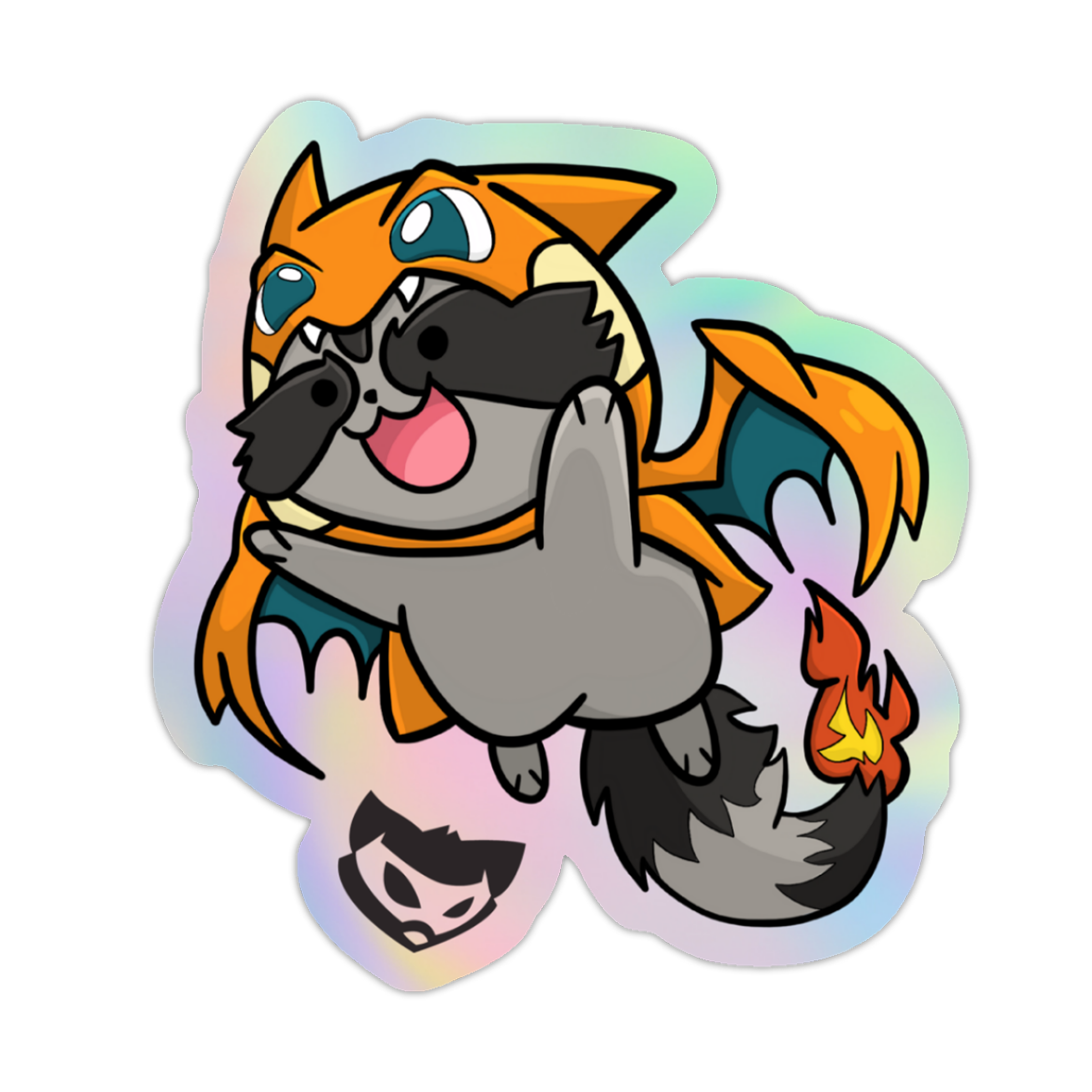 Pack 5 Stickers Holographique | Snooop | Mont Raccoon Collection | 🇫🇷