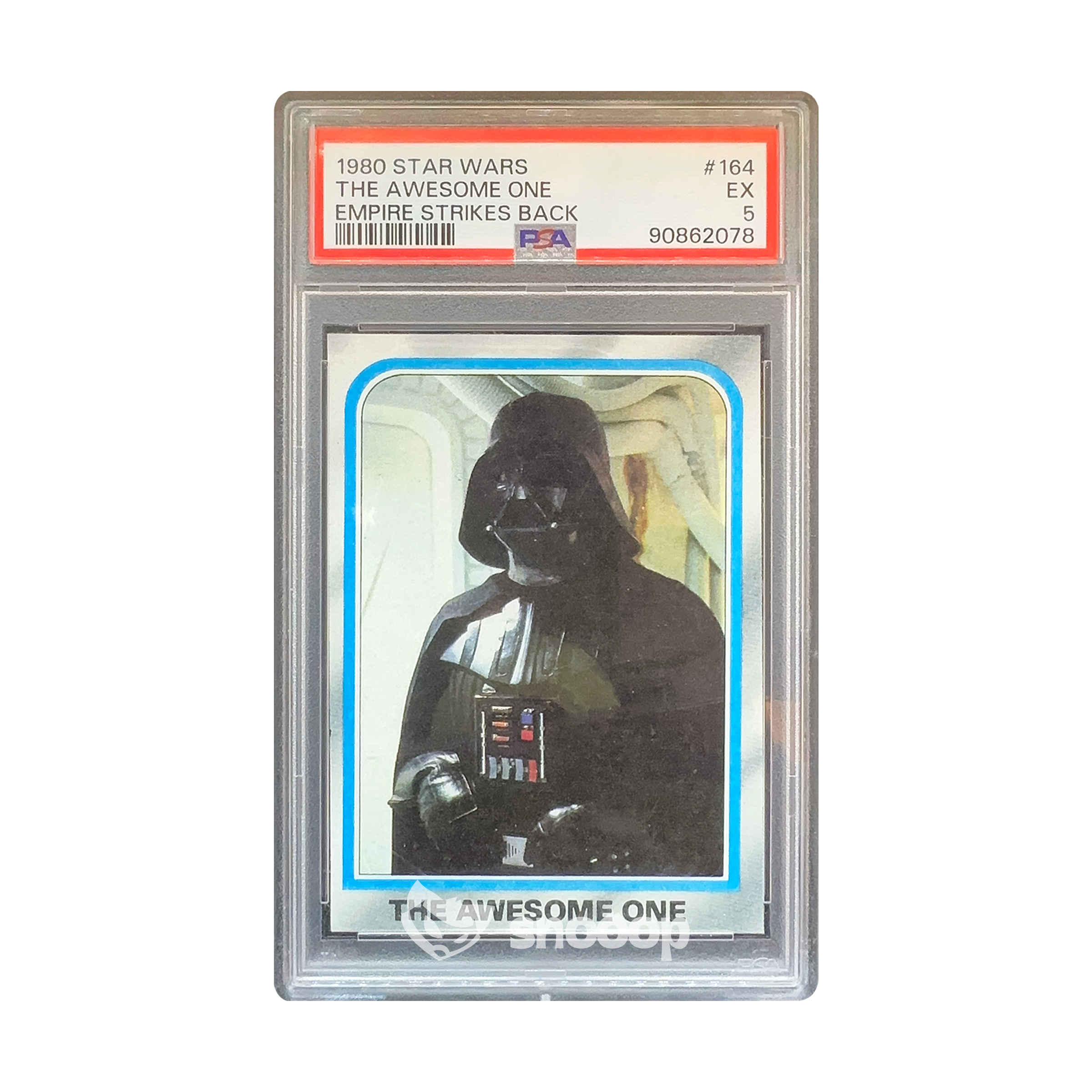 Carte Gradée | Star Wars | PSA | 1980 The Awesome One Empire Strikes Back (#164) | PSA 5