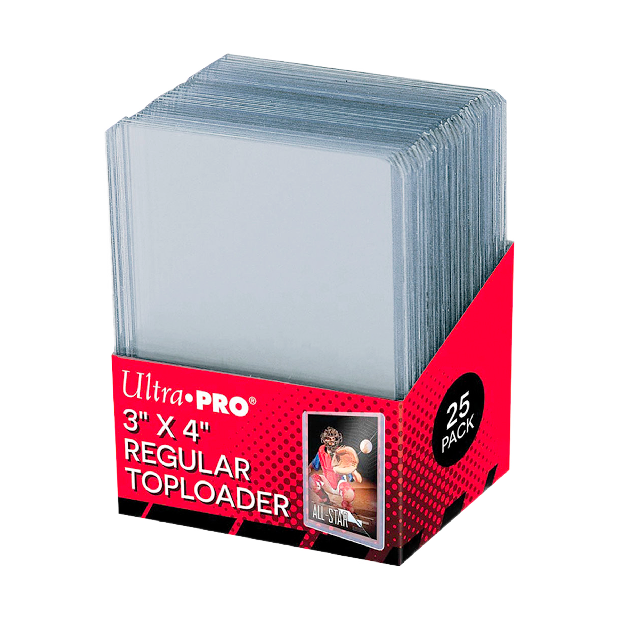 Toploaders | Ultra Pro | 3"x 4" | Transparent