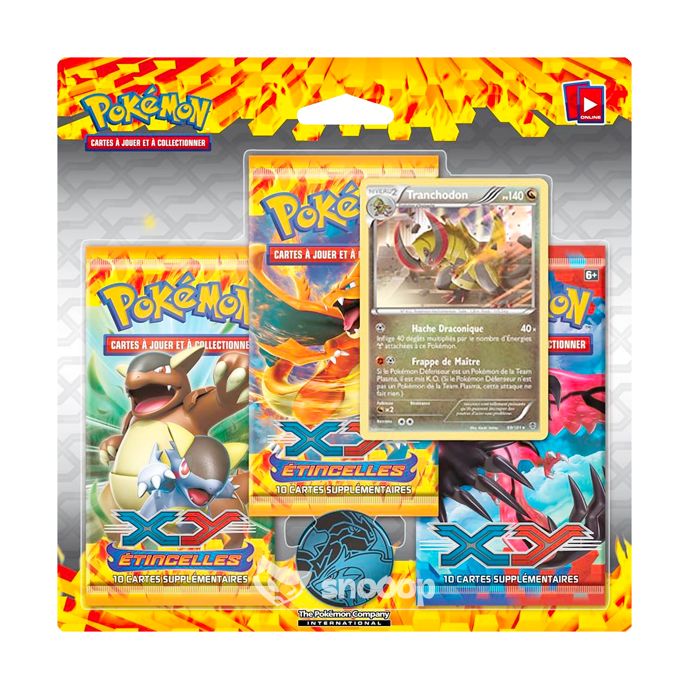 Tripack | Pokémon | XY | XY Étincelles (XY02) | Tranchodon | 🇫🇷