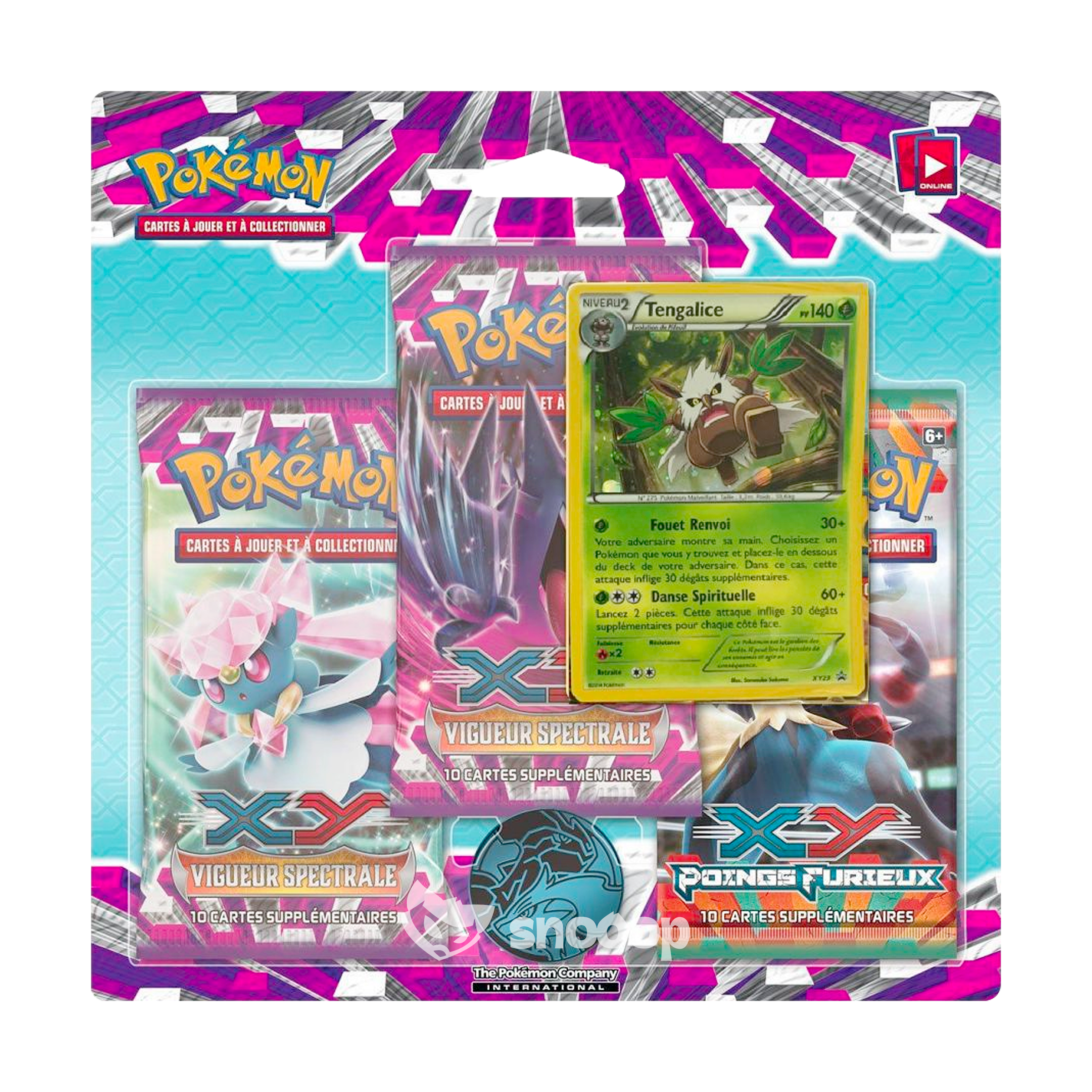Tripack | Pokémon | XY | XY Vigueur Spectrale (XY04) | Tengalice | 🇫🇷