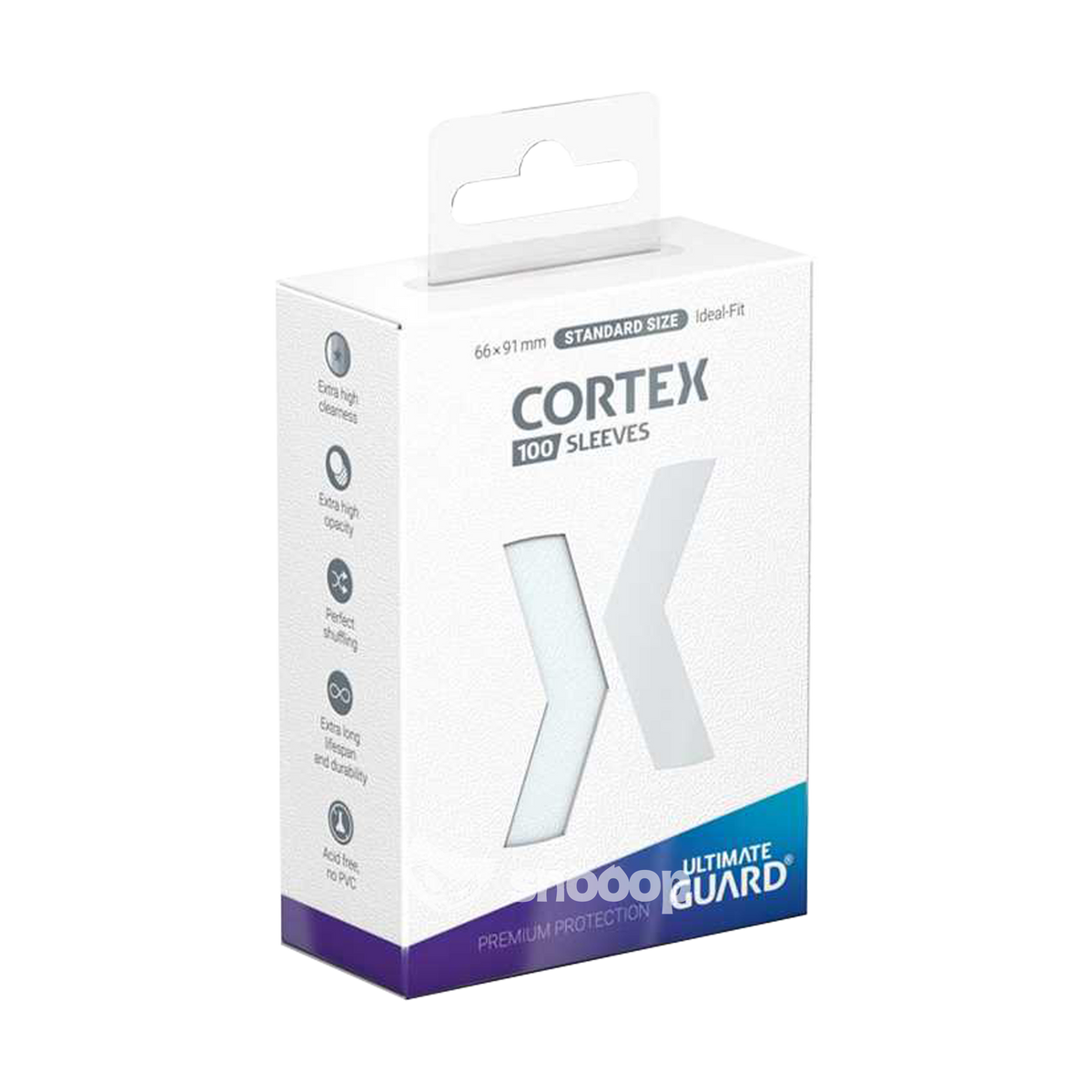 Sleeves | Ultimate Guard | 100 Pièces | Cortex Sleeves Standard Size | Transparent