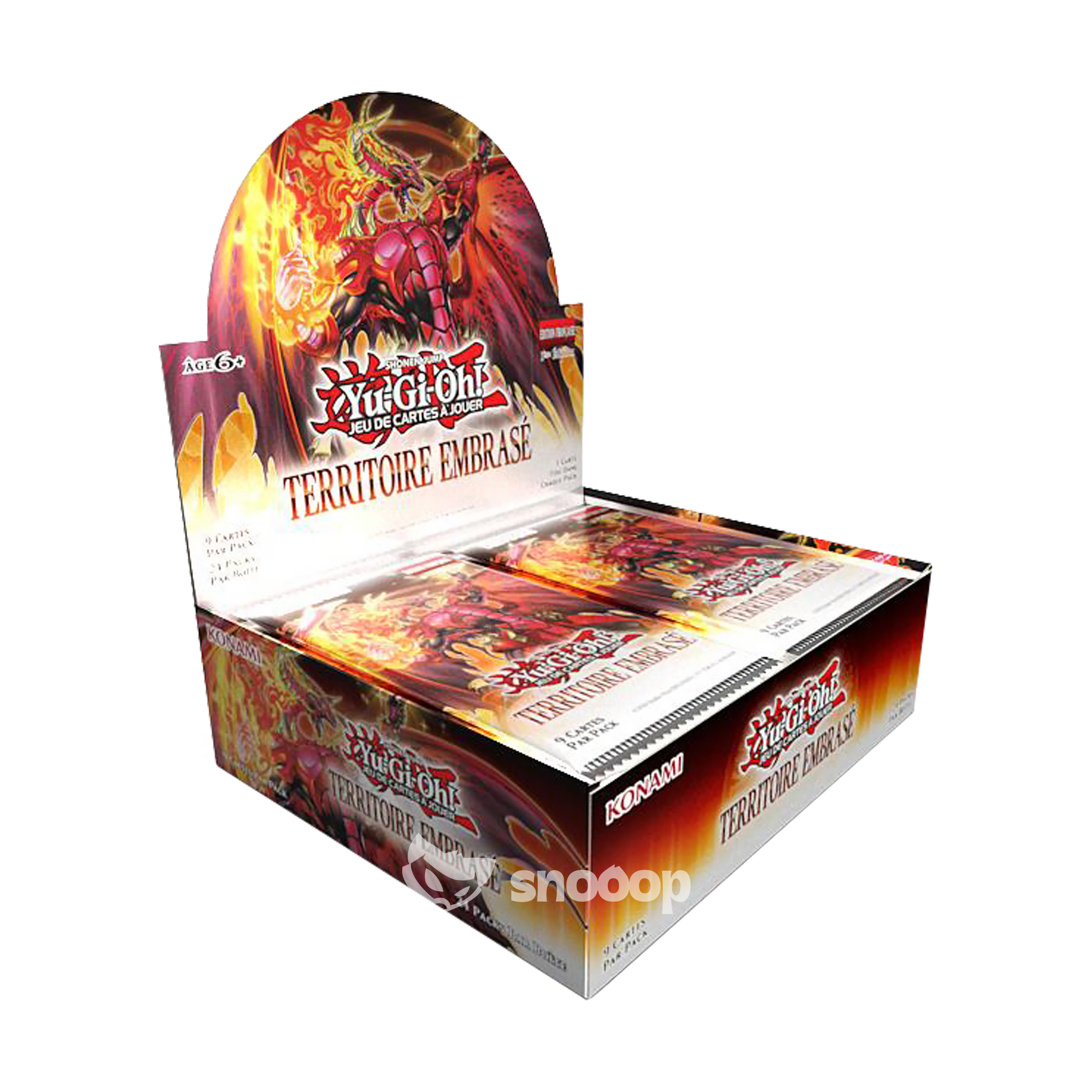 Display (24 boosters) | Yu-Gi-Oh! | Territoire Embrasé 1ère Édition | 🇫🇷