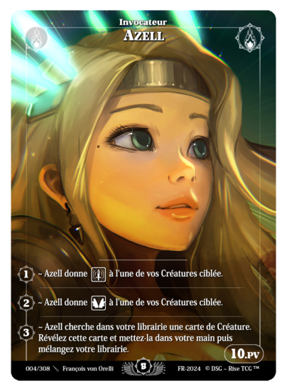 Rise TCG | Beta édition standard | 004 / 308 | azell alt rare | 🇫🇷