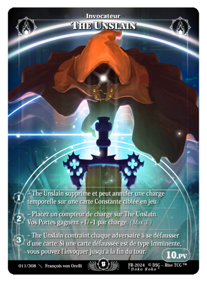 Rise TCG | Beta édition standard | 011 / 308 | the unslain rare | 🇫🇷