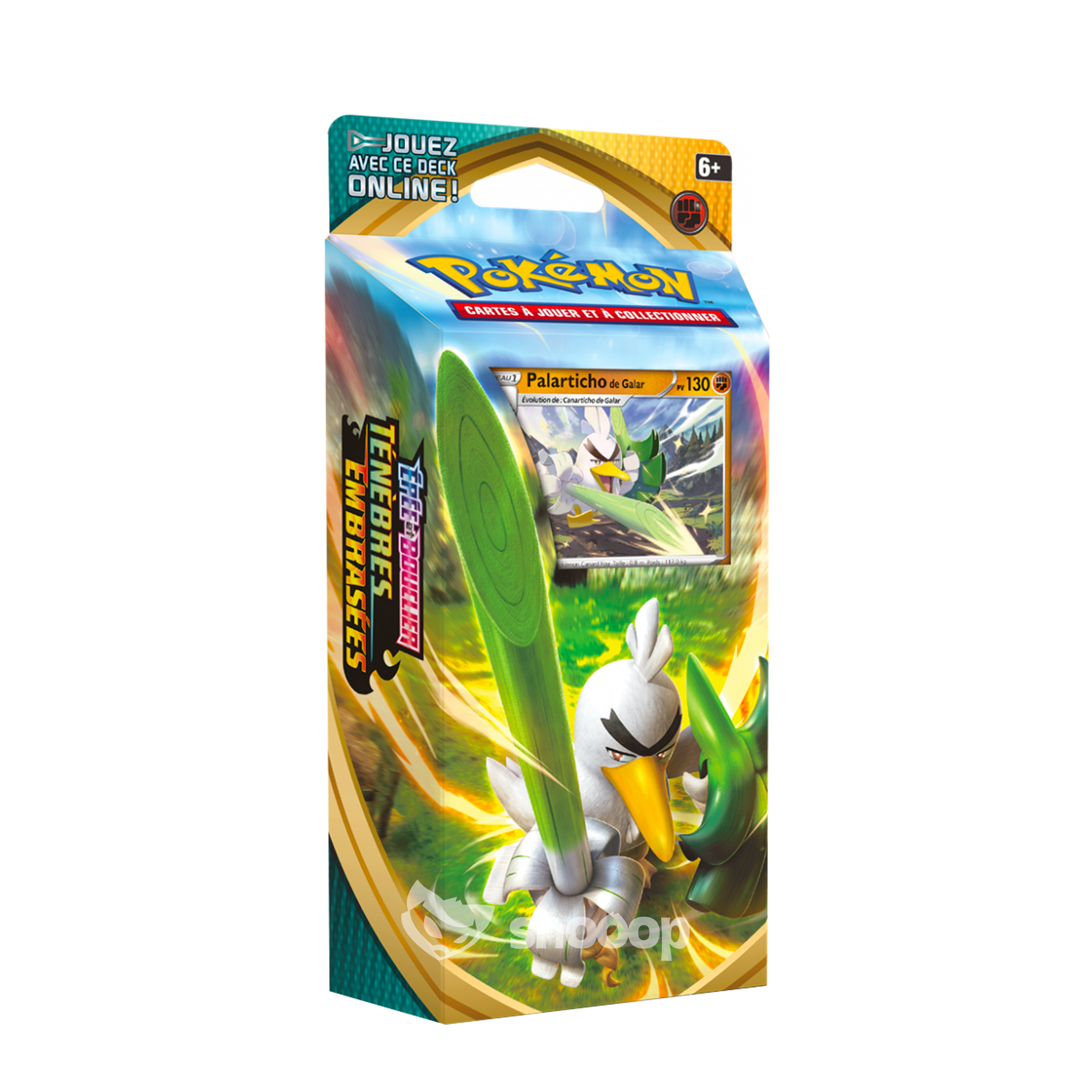 Deck | Pokémon | Ténèbres Embrasés | Palarticho de Galar | 🇫🇷
