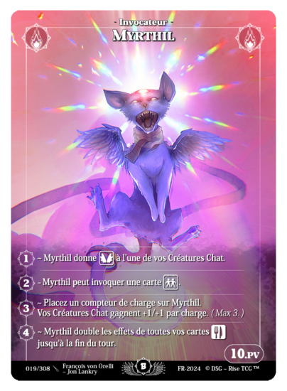 Rise TCG | Beta édition standard | 019 / 308 | myrthil rare | 🇫🇷