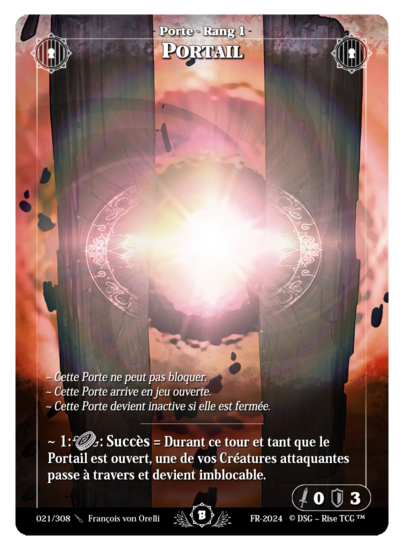 Rise TCG | Beta édition standard | 021 / 308 | portal uncommon | 🇫🇷