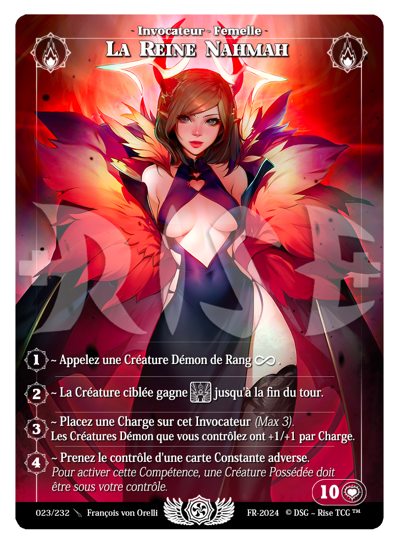 Rise TCG | Candypocalypse édition standard | 023 / 232 | la reine nahmah rare
