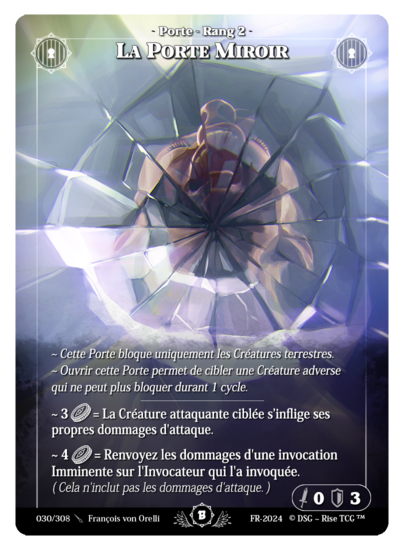 Rise TCG | Beta édition standard | 030 / 308 | mirror door uncommon | 🇫🇷