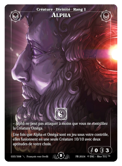 Rise TCG | Beta édition standard | 035 / 308 | alpha uncommon | 🇫🇷