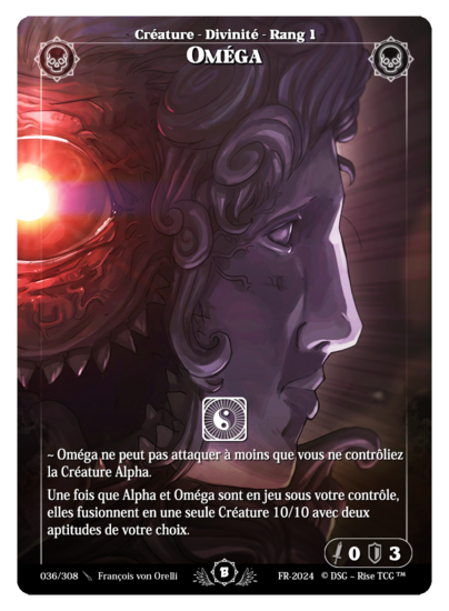 Rise TCG | Beta édition standard | 036 / 308 | omega uncommon | 🇫🇷