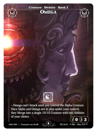 Rise TCG | Alpha édition standard | 036 / 308 | omega uncommon