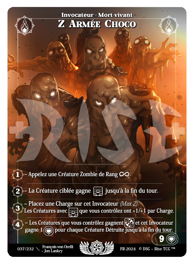 Rise TCG | Candypocalypse édition standard | 037 / 232 | z armée choco rare