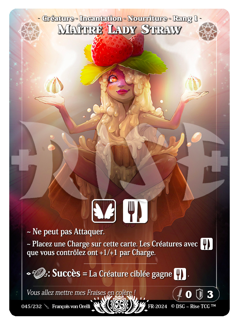 Rise TCG | Candypocalypse édition standard | 045 / 232 | maitre lady straw legendary