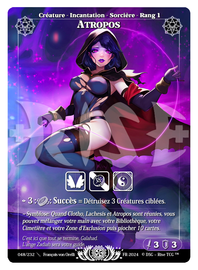 Rise TCG | Candypocalypse édition standard | 048 / 232 | atropos legendary
