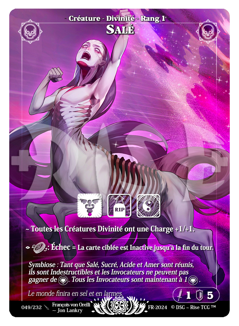 Rise TCG | Candypocalypse édition standard | 049 / 232 | salé legendary