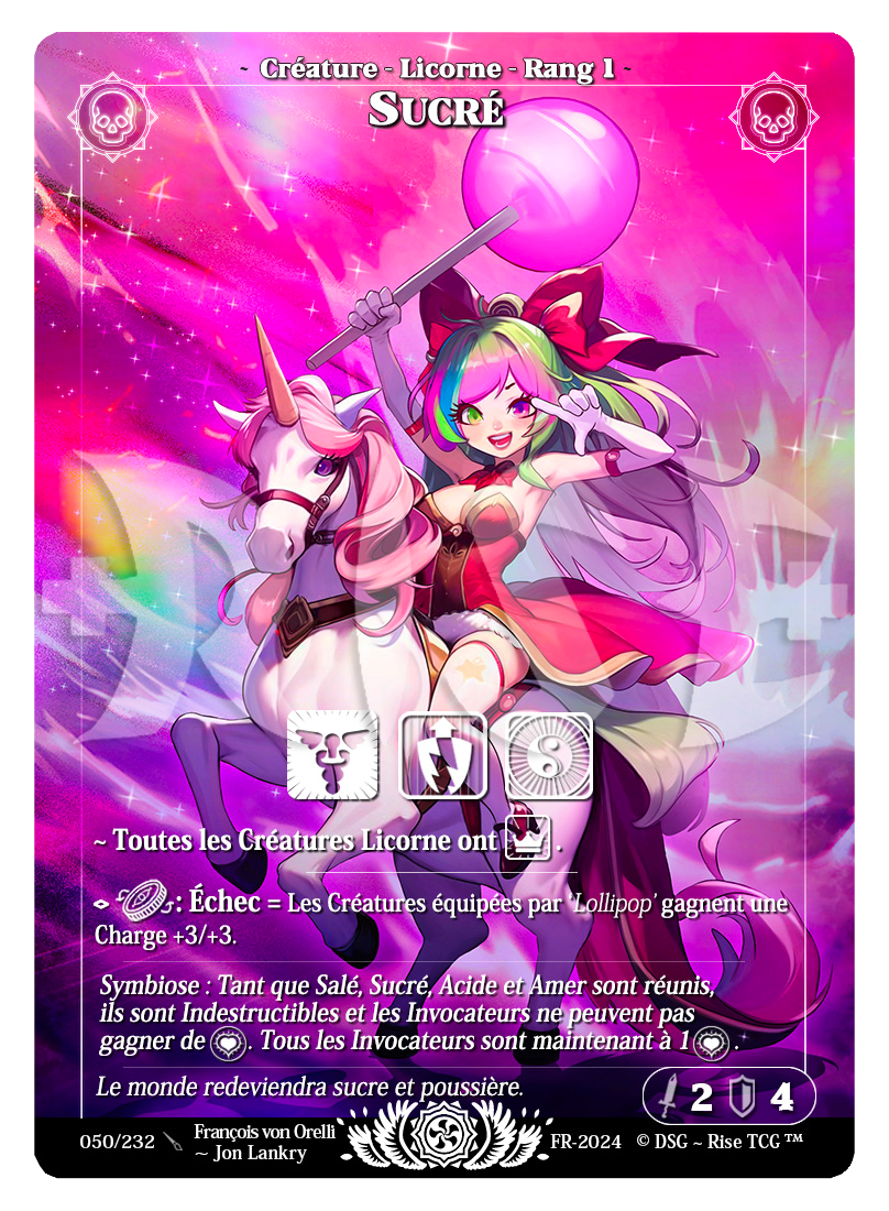 Rise TCG | Candypocalypse édition standard | 050 / 232 | sucré legendary