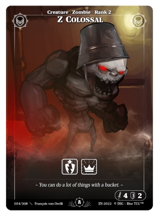 Rise TCG | Alpha édition standard | 054 / 308 | z colossal uncommon