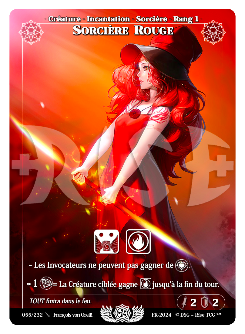 Rise TCG | Candypocalypse édition standard | 055 / 232 | sorciere rouge rare