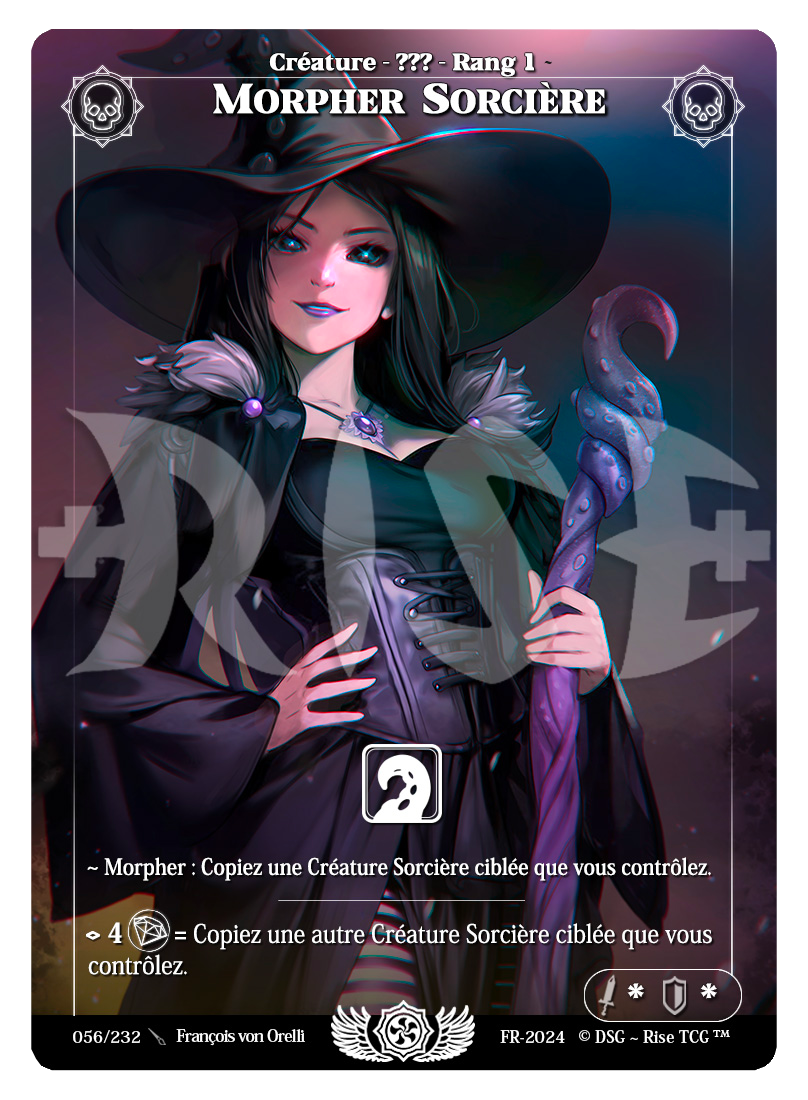 Rise TCG | Candypocalypse édition standard | 056 / 232 | morpher sorciere rare